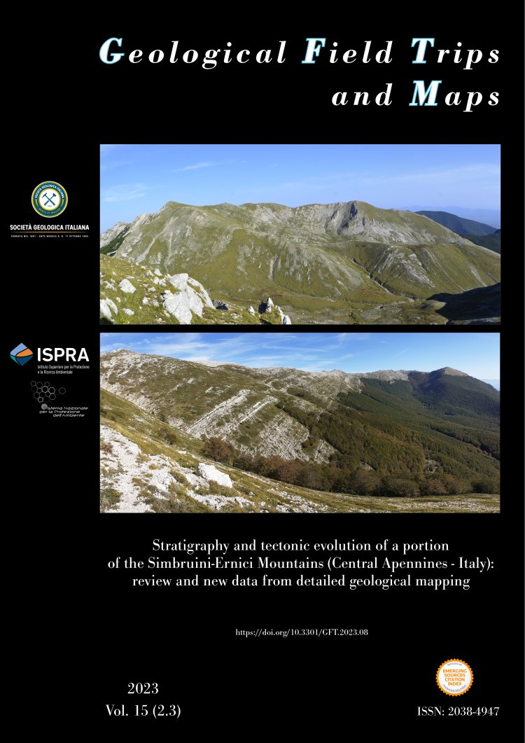 Geological Field Trips and Maps - vol. 15 (2.3)/2023